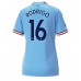 Billige Manchester City Rodri Hernandez #16 Hjemmetrøye Dame 2022-23 Kortermet